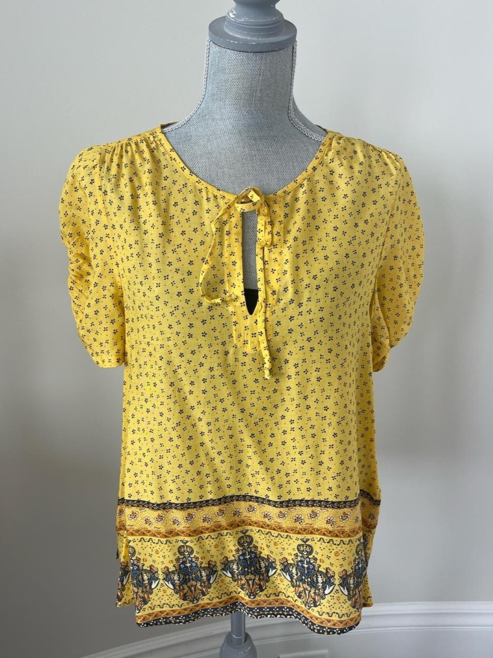 New Without Tags- Lucky Brand Bohemian Blouse